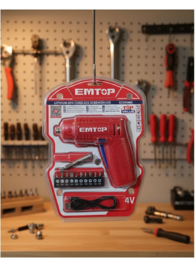 مفك بطاريه 4 فولت